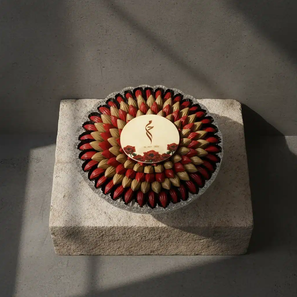 ⁦طبق شوكولاتة ملون⁩ - الصورة ⁦12⁩