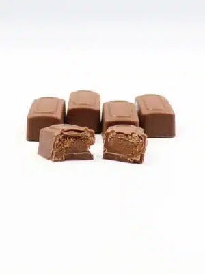 Milk Chocolate with Nutella Cream and Kunafa
