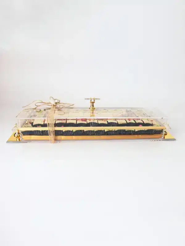 Acrylic Tray with Assorted Rahash - Image 2