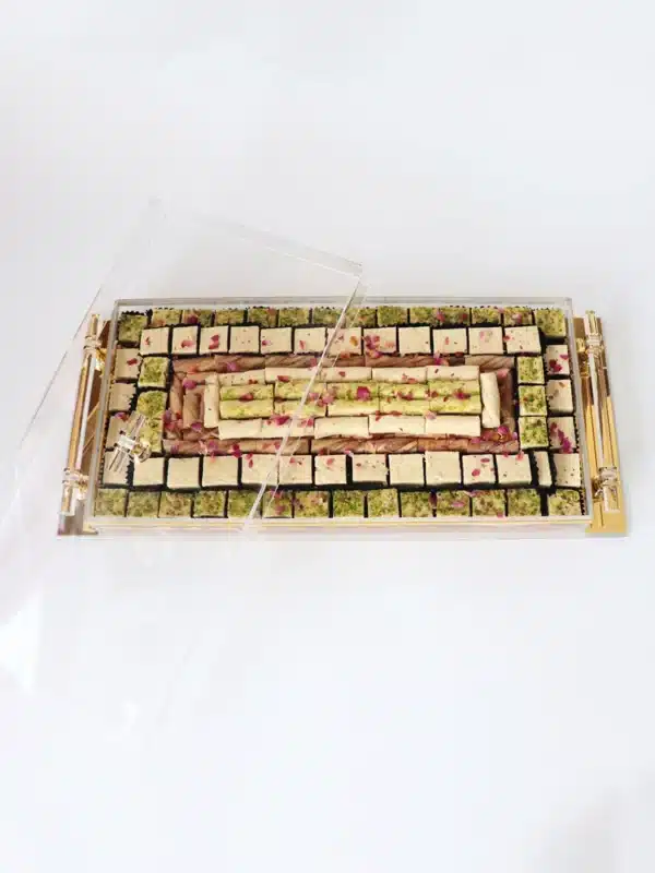 Acrylic Tray with Assorted Rahash - Image 3